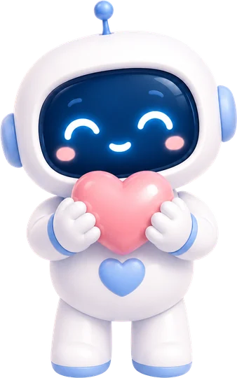 Nana con un corazón, lista para acompañarte